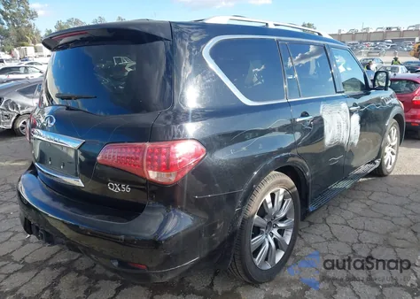 2012 Infiniti Qx56 from USA, damaged, VIN JN8AZ2NEXC9015118